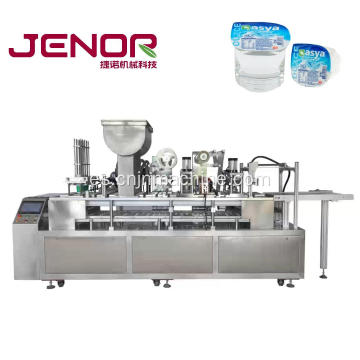 XBG-4 Máquina automática de llenado y sellado de copa lineal horizontal